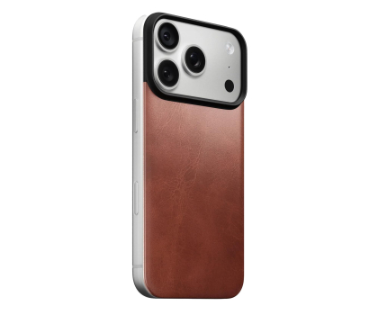 Etui do telefonów Nomad Magnetic Leather Back iPhone 18 Pro / 17 Pro MagSafe (olde d